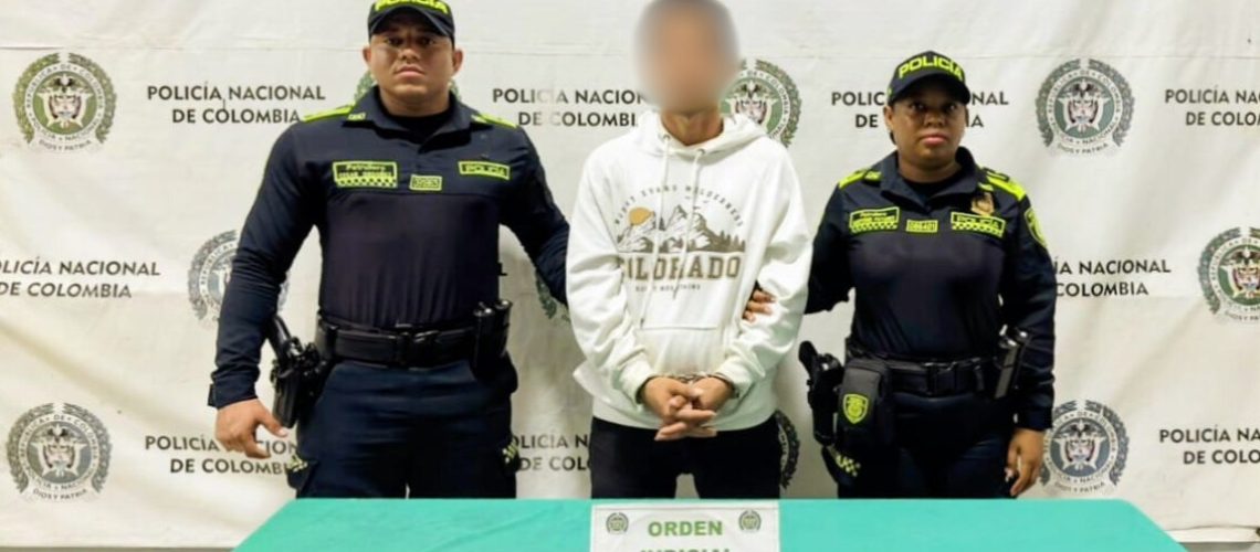Hombre capturado en La Chinita, Barranquilla