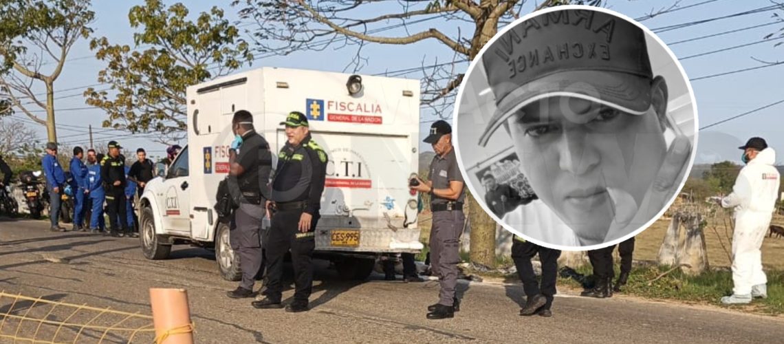 Hombre hallado muerto en vía a Juan Mina