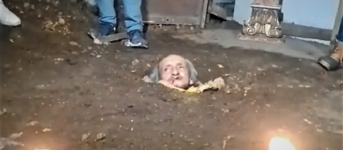 Hombre se enterró vivo en Usme