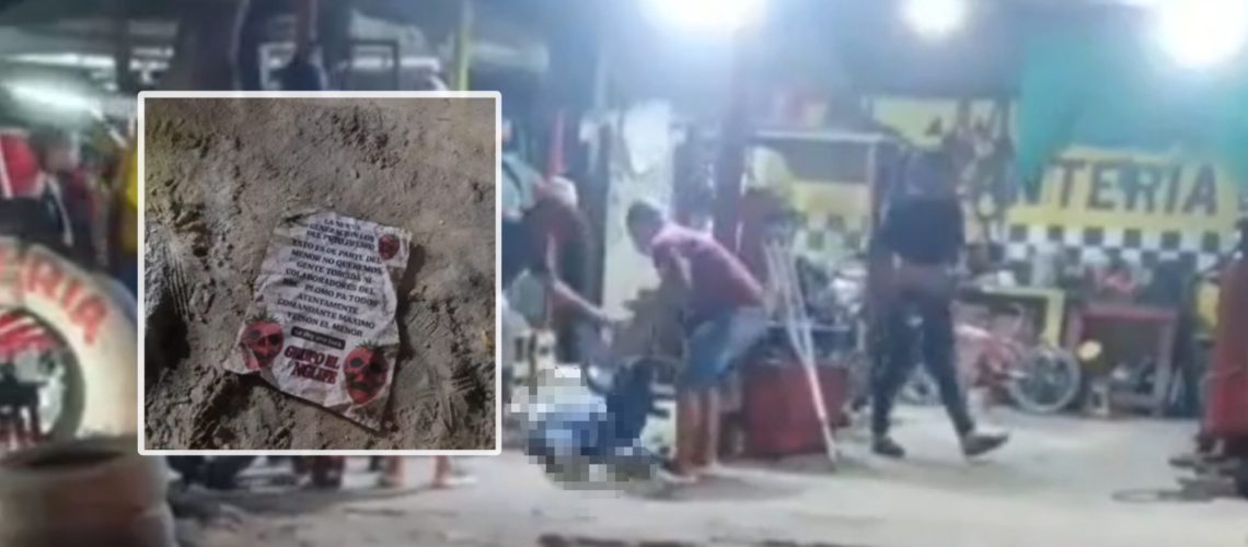 Homicidio Neyder Pacheco en Soledad