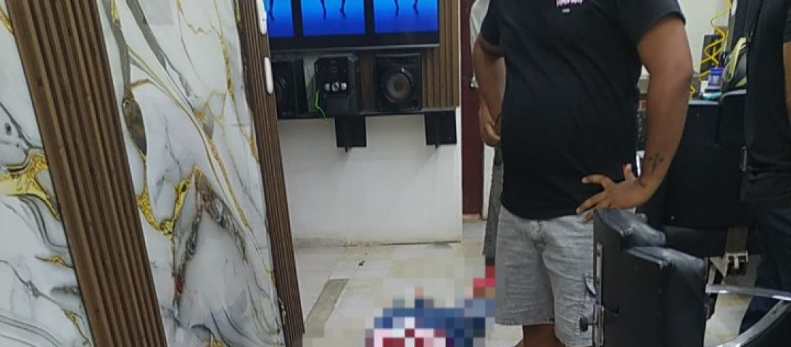 Homicidio barbería barrio El Pueblo