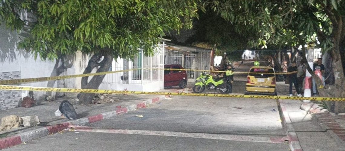 Homicidio barrio Carrizal de Barranquilla