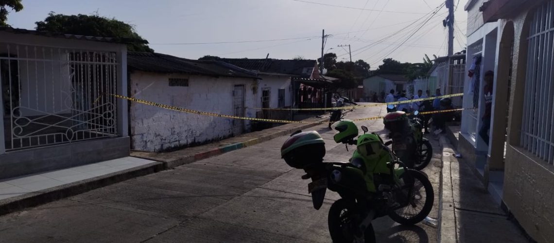 Homicidio barrio La Sierrita