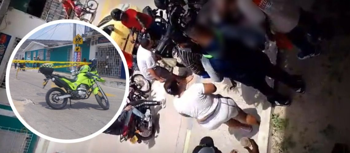 Homicidio barrio Montes mototaxista