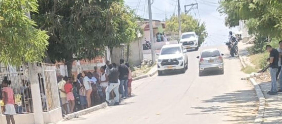 Homicidio barrio Nueva Colombia