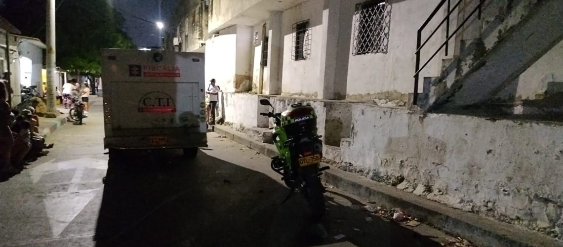Homicidio casa barrio Santa María