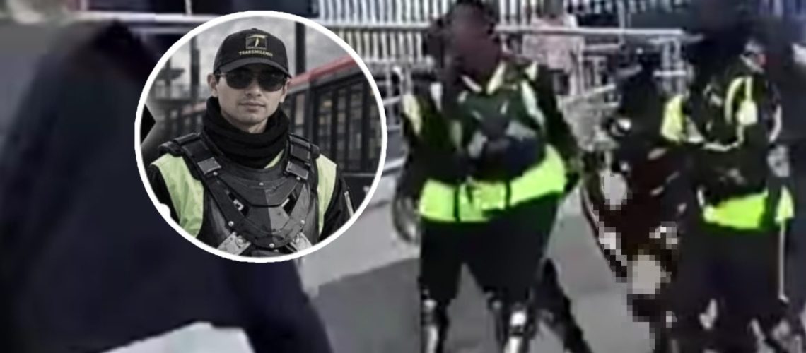 Homicidio guarda anticolados de Transmilenio