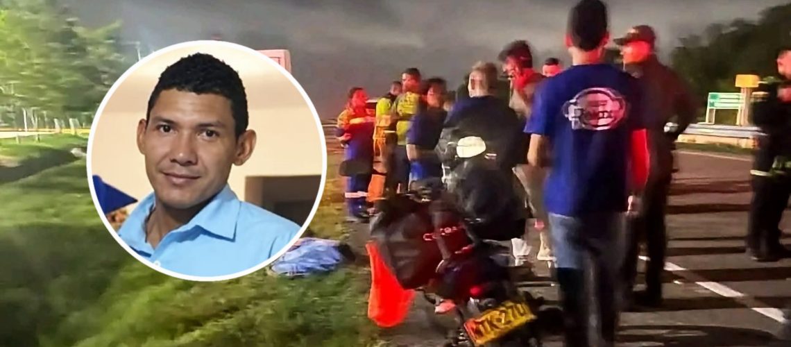 Homicidio hombre en moto la Prosperidad en atraco