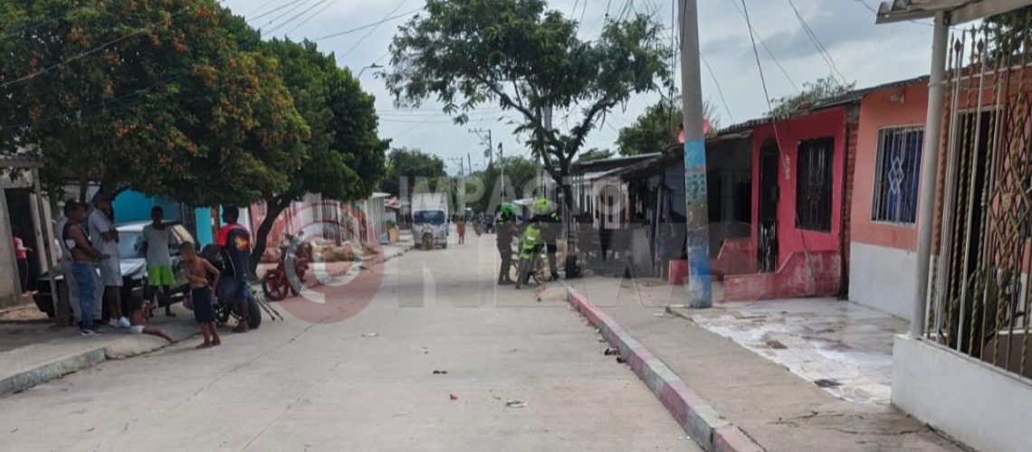 Homicidio joven barrio El Bosque (1)