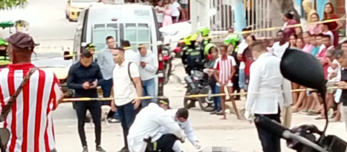 Homicidio mototaxista barrio El Bosque
