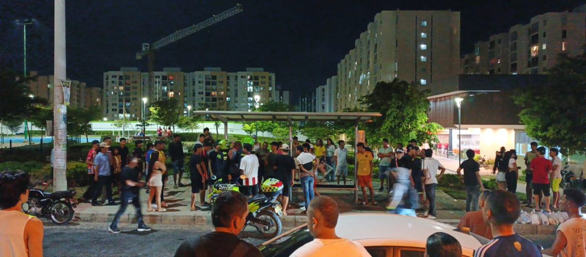Homicidio de Jesid Ángel Monsalve en Alameda del Río