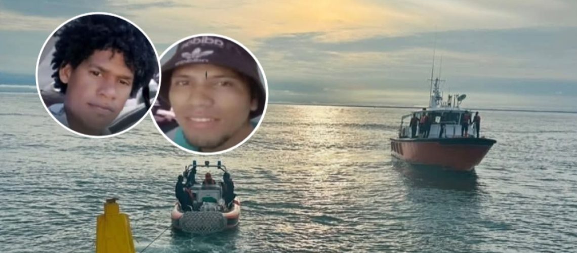 Pescadores cartageneros rescatados en el Mar Caribe