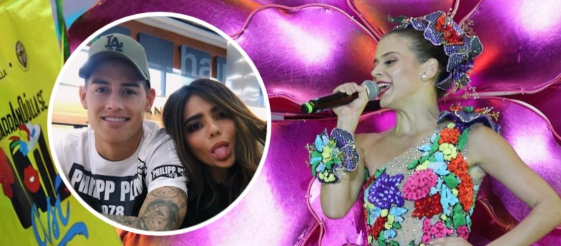 Reina Carnaval de Barranquilla Tatiana Ángulo y hermana de James Rodríguez