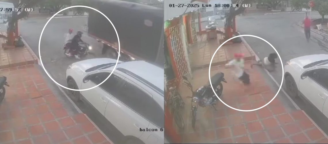 Homicidio de hijo de tendero en el barrio El Valle