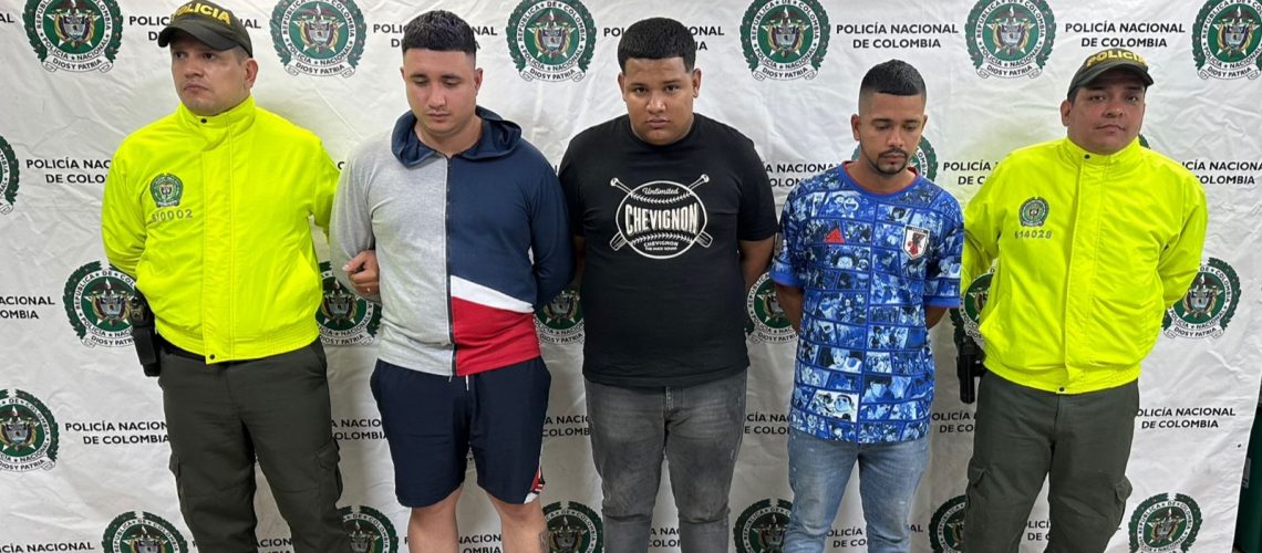 Capturados atracadores Barranquilla