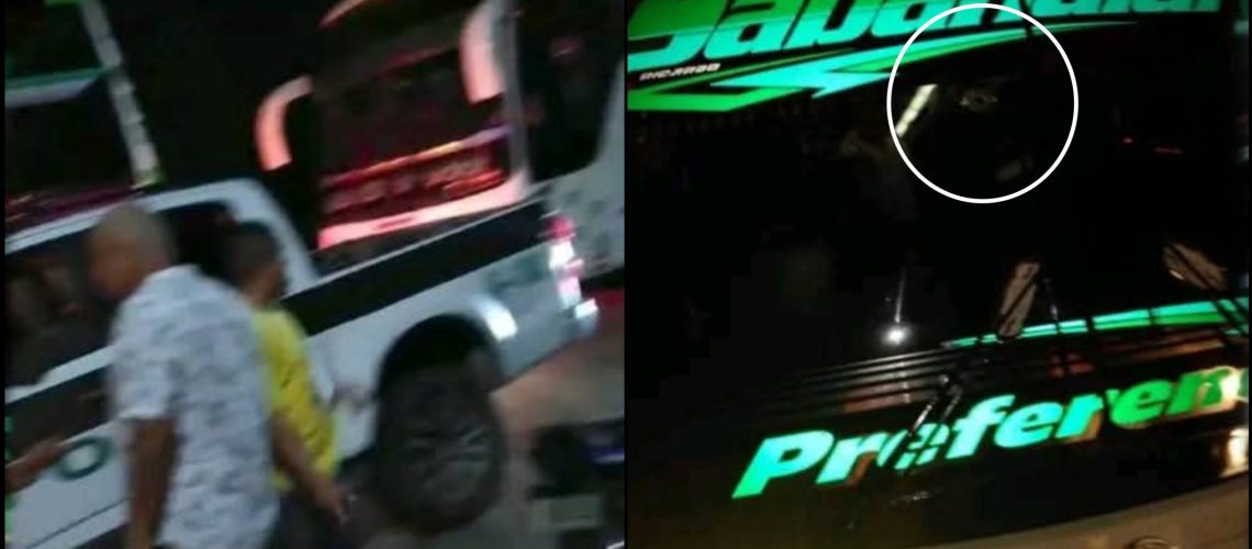 ataque a tiros a bus de San Cristóbal