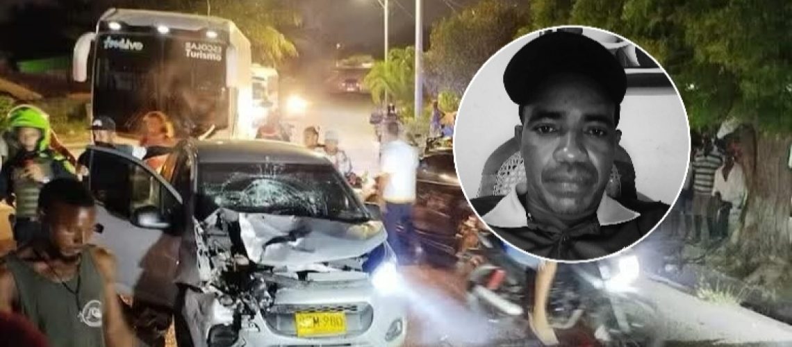 Accidente vía Barú