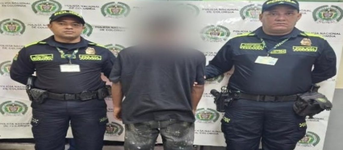 Adolescente aprehendido por porte de armas de fuego en barrio El Rosario de Barranquilla