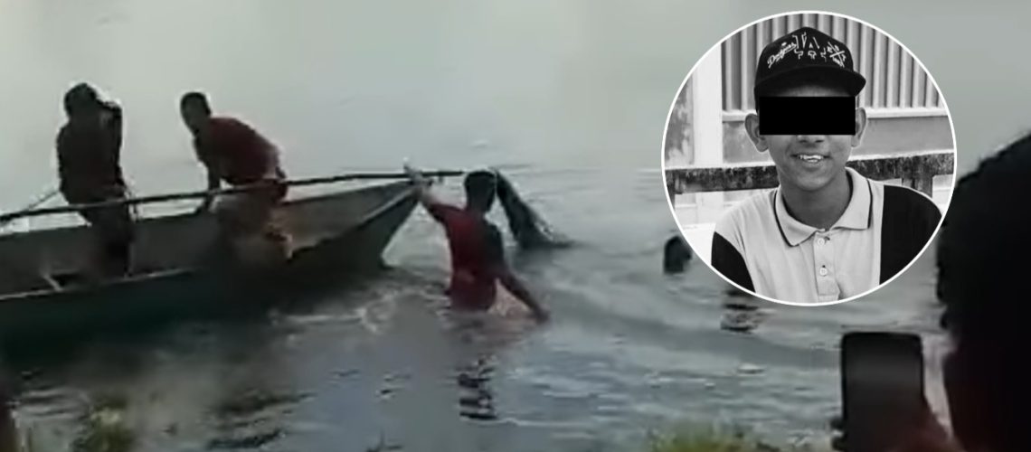 Samuel Polo, ahogado en represa en Sabanalarga