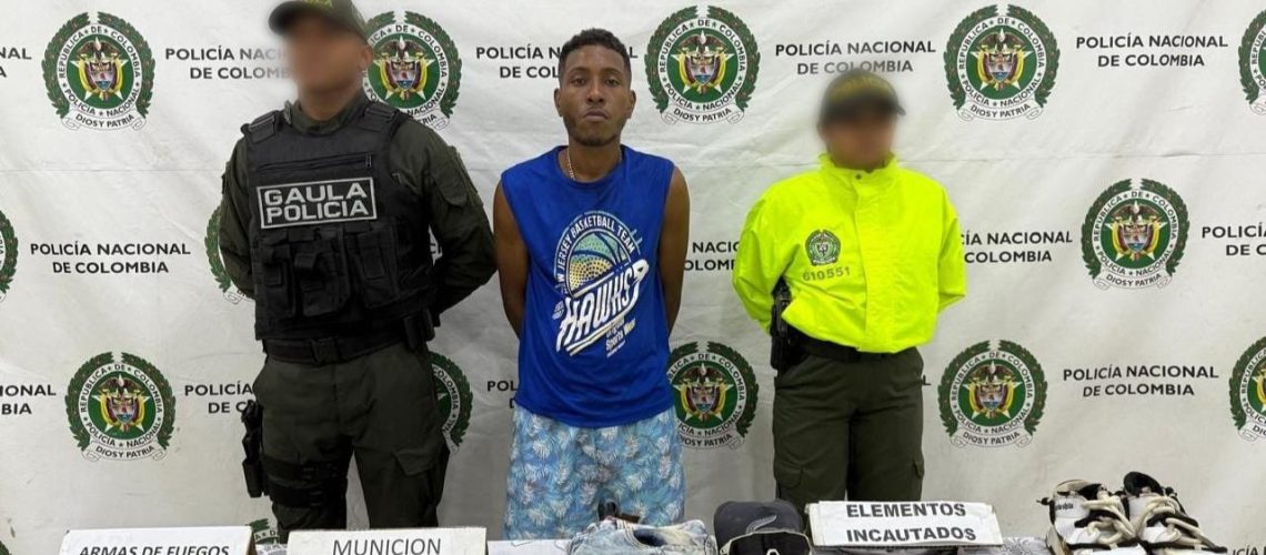 Captura alias El Flaco o Luismi del Clan del Golfo en Lorica, Córdoba