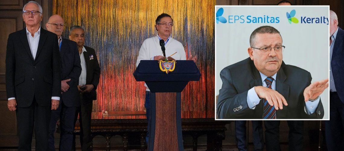 presidente Petro vs. Grupo Keralty EPS Sanitas