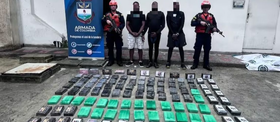 Cocaína incautada Barranquilla