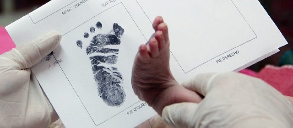 Registro de bebé en Registraduría