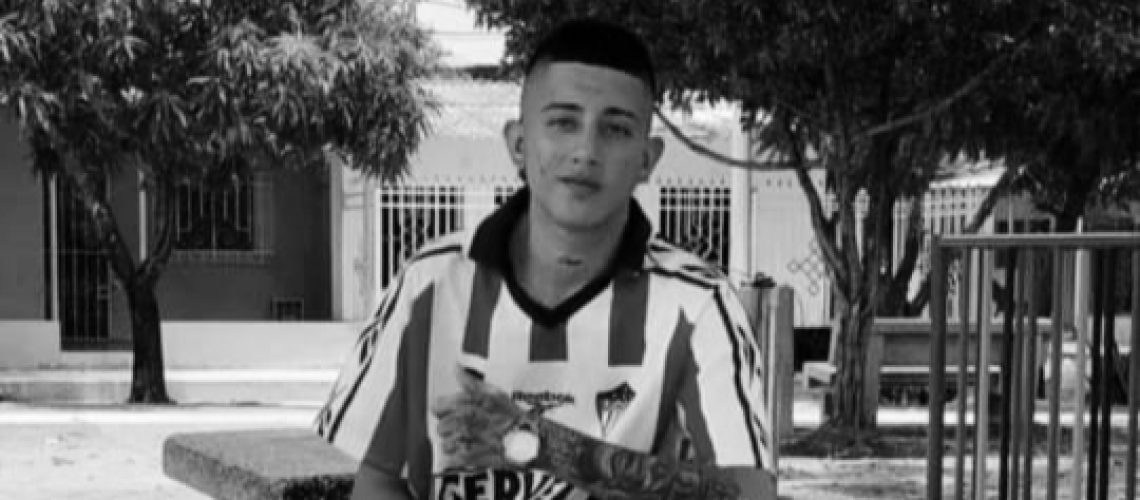 Freider Durán, joven asesinado en el Percal Soledad