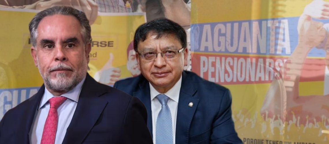 Ministro Benedetti y magistrado Ibáñez reforma pensional