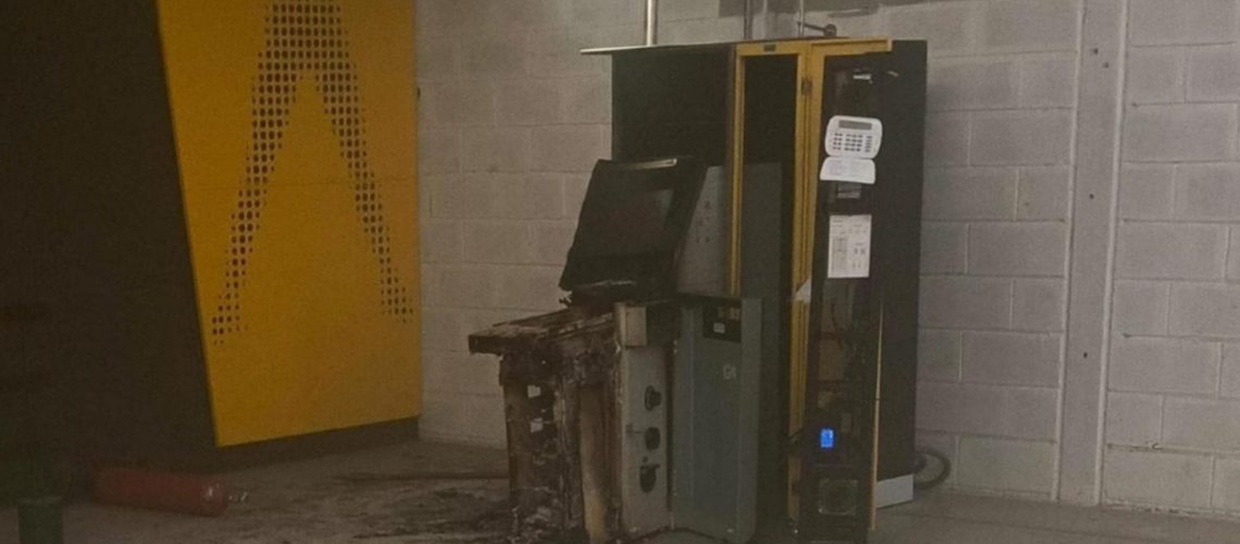 Cajero robado en Malambo