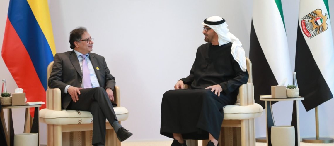 Reunión Presidente Petro - Emiratos Árabes