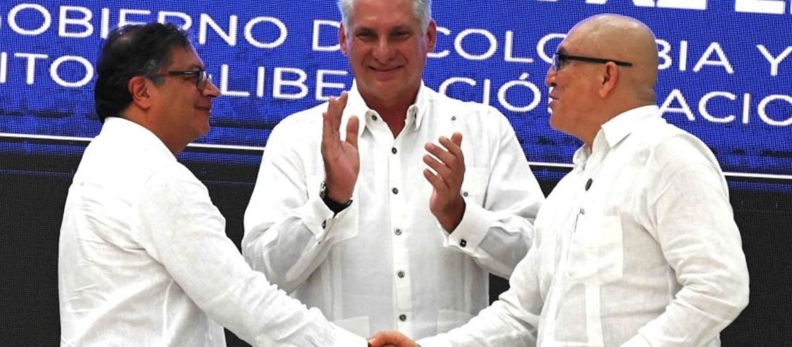 Presidente Petro y ELN Antonio García