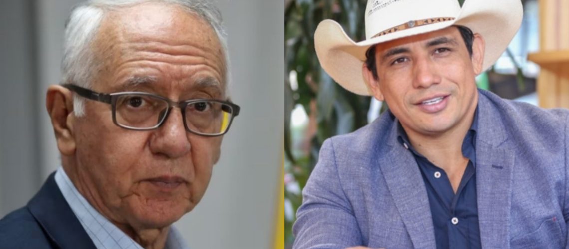 Ministro Jaramillo y Alirio Barrera