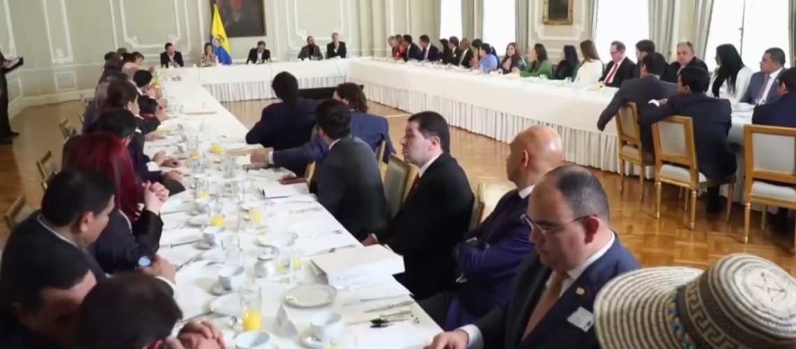 Reunión presidente Petro y Bancada Caribe