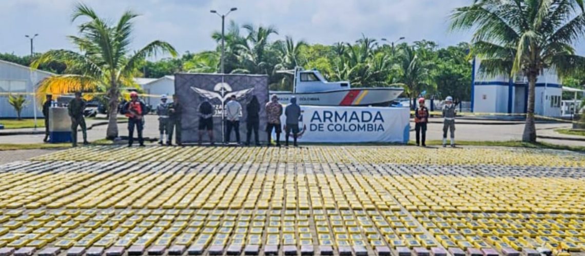 Cocaína incautada San Andrés