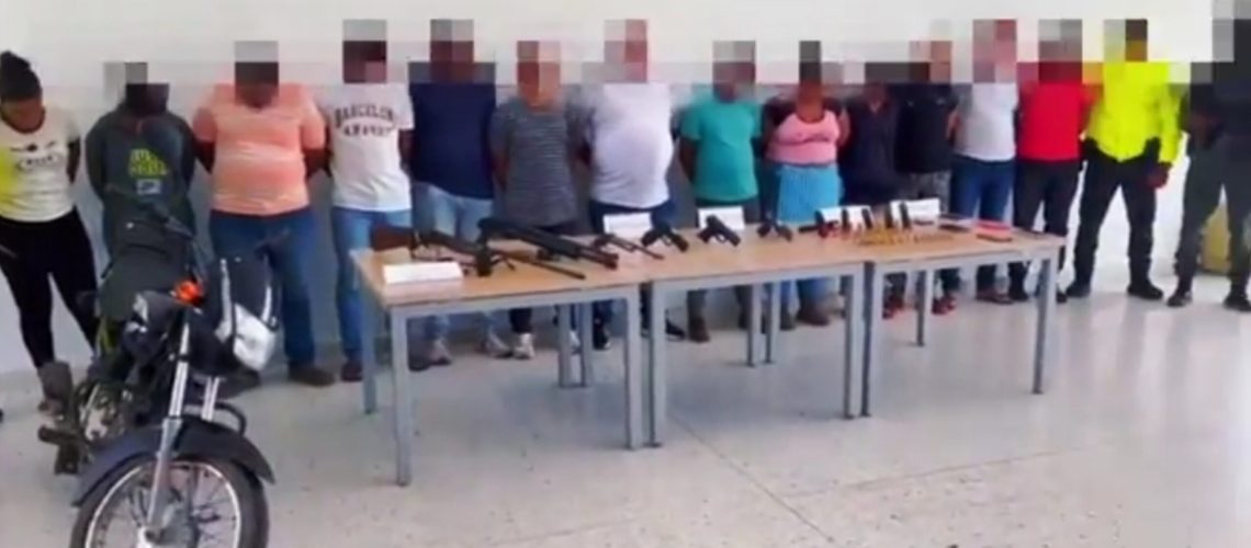 Capturados Clan del Golfo Cesar