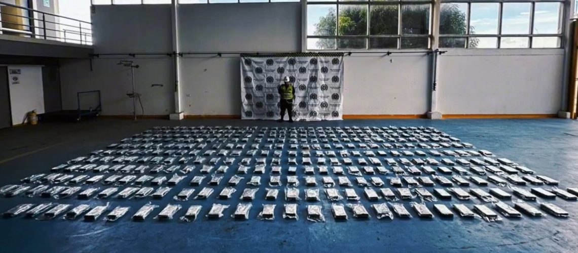 335 kilos de cocaína incautados en Santa Marta