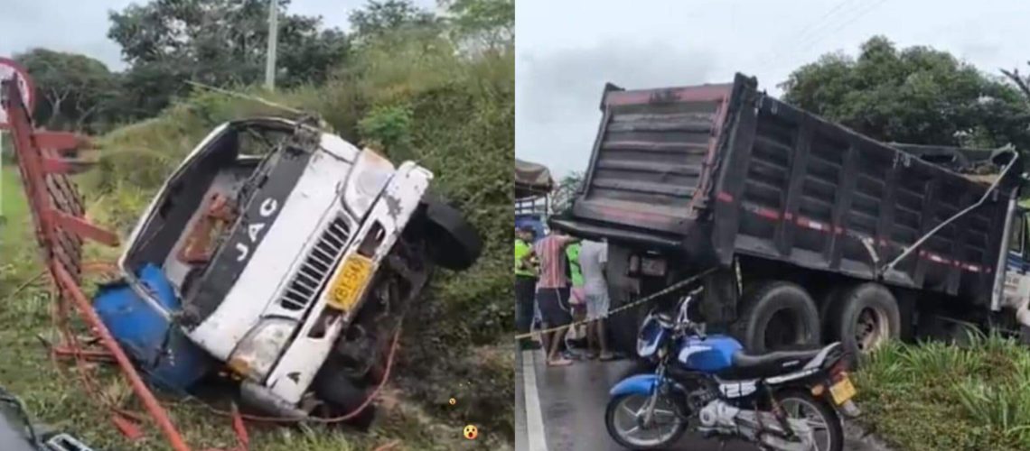 Accidente Troncal del Oriente, entre Loma del Bálsamo y Santa Rosa de Lima Magdalena