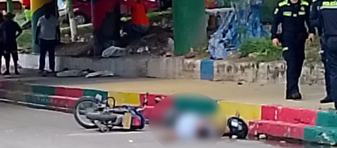 Presunto delincuente abatido en barrio El Recreo