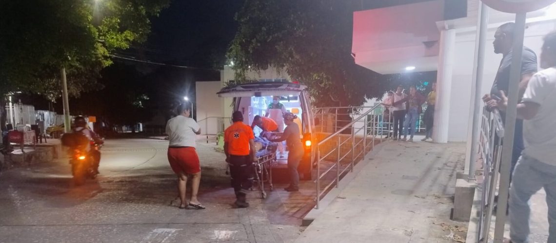 Traslado de la Mella Cuajo herida a la Campbell