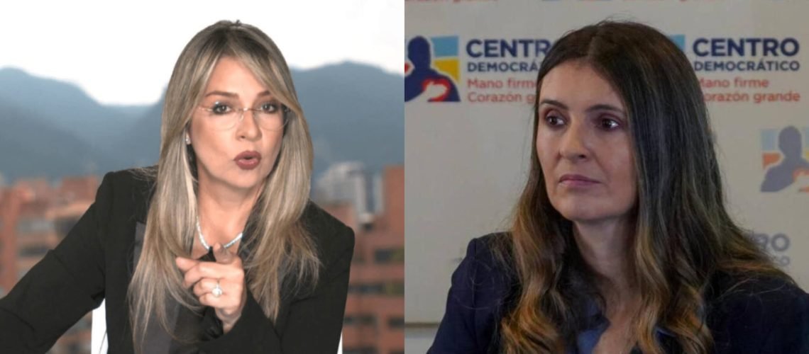 Vicky Dávila y Paloma Valencia