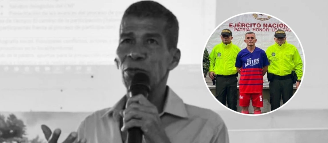 Coronel retirado del Ejército judicializado por crimen de líder social Narciso Beleño en Santa Rosa del Sur