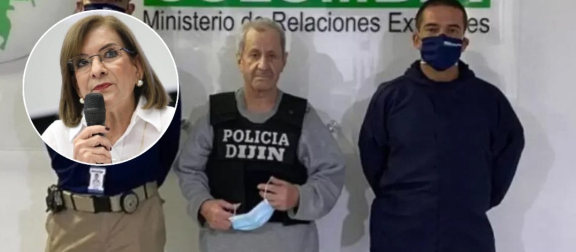 Procuradora Cabello y exparamilitar Hernán Giraldo