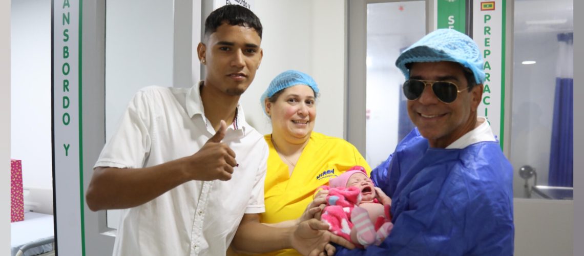 Primer nacimiento en el Hospital General de Barranquilla