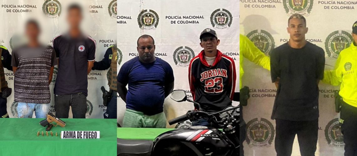 Capturados por homicidios Barranquilla