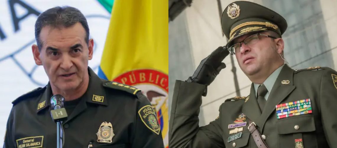 General Salamanca y general Carlos Triana