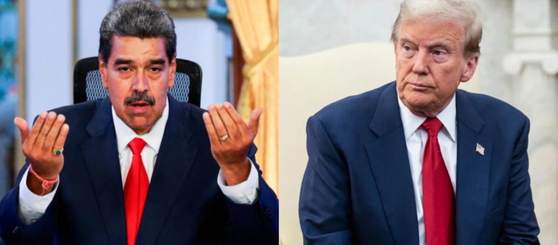 Nicolás Maduro y Donald Trump