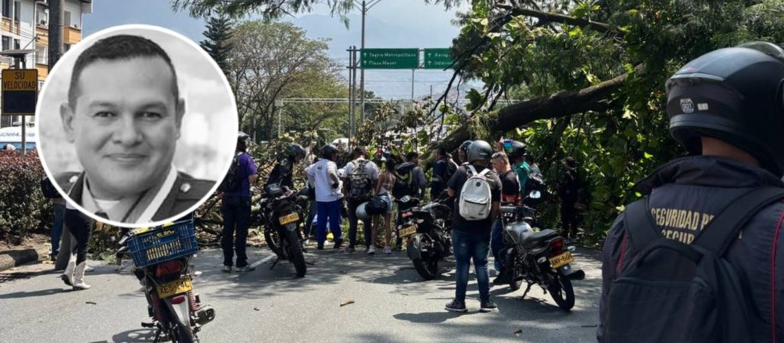 Caída árbol Medellín