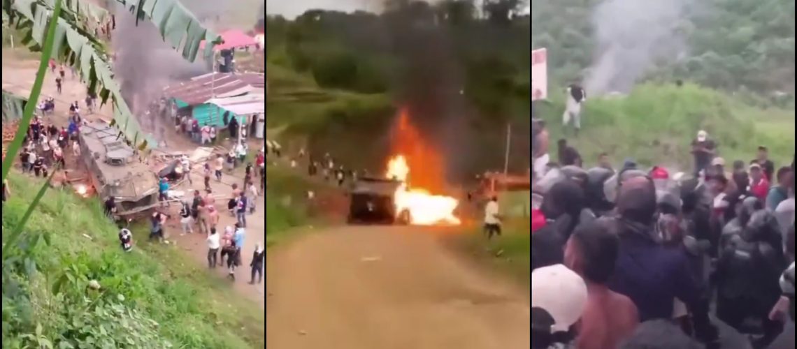 Secuestro policías El Plateado
