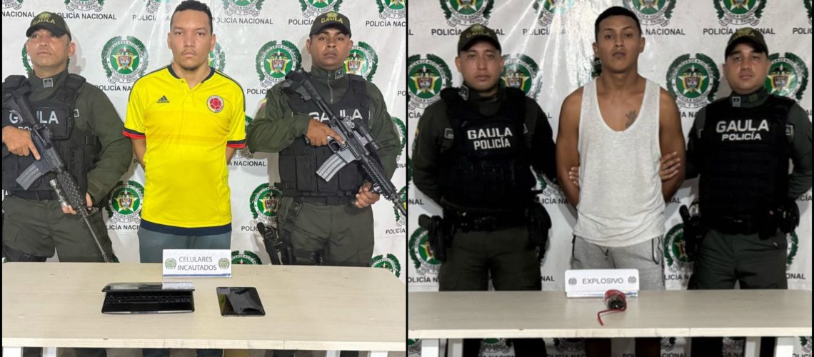 Capturados por extorsión Barranquilla y Galapa